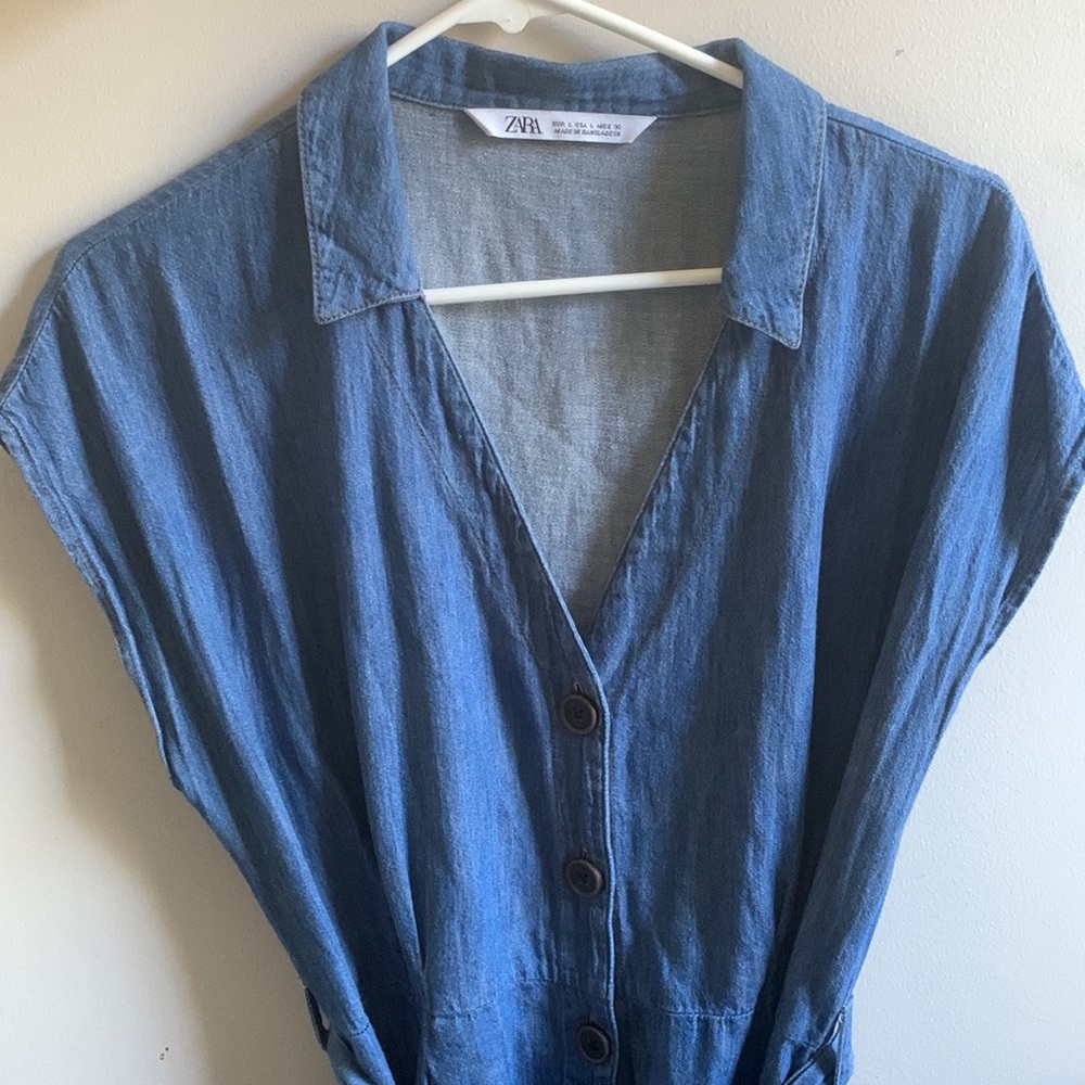 Zara denim dress
